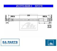 Brake Hose for AUDI 100 200 C3 80 A4 ATE 24.5113-0220.3