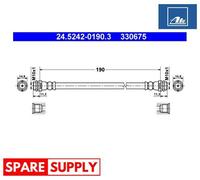 BRAKE HOSE FOR AUDI ATE 24.5242-0190.3