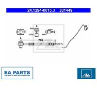 Brake Hose for AUDI SEAT VW ATE 24.1294-0015.3