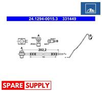 BRAKE HOSE FOR AUDI SEAT VW ATE 24.1294-0015.3