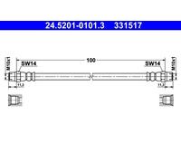 Brake Hose For BMW 5 95-03 7 94-01 8 90-99 34321162612