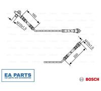 Brake Hose for BMW BOSCH 1 987 476 054