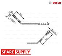 BRAKE HOSE FOR BMW BOSCH 1 987 476 054