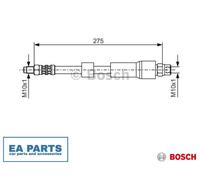 Brake Hose for BMW E39 BOSCH 1 987 476 174