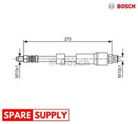 BRAKE HOSE FOR BMW E39 BOSCH 1 987 476 174