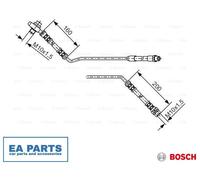Brake Hose for BMW E53 BOSCH 1 987 476 055 NEW