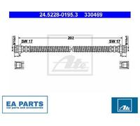Brake Hose for CITROËN PEUGEOT ATE 24.5228-0195.3