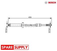 BRAKE HOSE FOR FIAT DUCATO TALENTO BOSCH 1 987 476 462