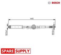 BRAKE HOSE FOR FORD C-MAX FOCUS BOSCH 1 987 476 180