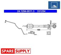 BRAKE HOSE FOR FORD MONDEO ATE 24.1294-0011.3 NEW