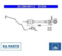 Brake Hose for FORD MONDEO ATE 24.1294-0011.3 NEW