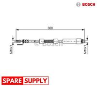 BRAKE HOSE FOR FORD TOURNEO CONNECT, TRANSIT CONNECT BOSCH 1 987 476 059