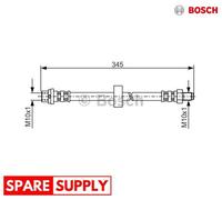 BRAKE HOSE FOR FORD TOURNEO CONNECT, TRANSIT CONNECT BOSCH 1 987 481 168