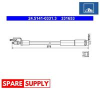 BRAKE HOSE FOR FORD TOURNEO CUSTOM V362 BUS ATE 24.5141-0331.3
