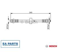 Brake Hose for FORD TRANSIT CONNECT BOSCH 1 987 481 168