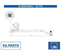 ATE Flexible Brake Hose 24.5296-0255.3 for Hyundai i20 I