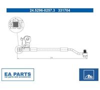 ATE 24.5296-0257.3 Brake hose