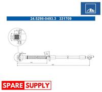 BRAKE HOSE FOR HYUNDAI KIA ATE 24.5298-0493.3