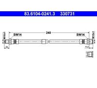 Brake Hose For Mercedes COUPE S-CLASS Volvo 340-360 65-88 0004287935