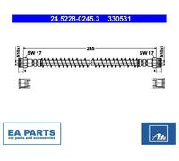 Brake Hose for PEUGEOT 306 ATE 24.5228-0245.3