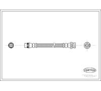 BRAKE HOSE FOR RENAULT MASTER CORTECO 19032847