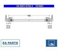 Brake Hose for SKODA SEAT VW ATE 24.5201-0152.3