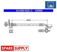 BRAKE HOSE FOR TOYOTA ATE 24.5264-0221.3
