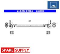 BRAKE HOSE FOR VW ATE 24.5237-0250.3