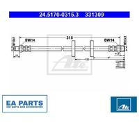 BRAKE HOSE PIPE LINE FOR AUDI VW SEAT 80 80 82 B1 ZA ZB YJ ZC YN ZF YP XX FY EP