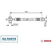 Brake Hose for VW:PASSAT B5,PASSAT B5 Sedan,PASSAT B5 Wagon,PASSAT B5 Estate,