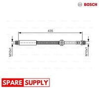 BRAKE HOSE FOR VW CADDY BOSCH 1 987 481 459