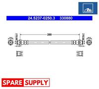 BRAKE HOSE FOR VW CARAVELLE ATE 24.5237-0250.3