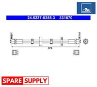 BRAKE HOSE FOR VW CARAVELLE T4 BUS EUROVAN T4 ATE 24.5237-0355.3