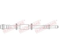 BRAKE HOSE FOR VW CARAVELLE T5 BUS EUROVAN T5 MULTIVAN QUICK BRAKE 32.826