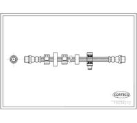 Brake Hose for VW:KOMBI V Van,EUROVAN V Van,EUROVAN IV Van,CARAVELLE IV Bus