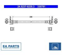 Brake Hose for VW LT 28-35 II Bus ATE 24.5237-0235.3
