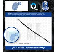 Brake Hose fits SUBARU FORESTER SF5 2.0 Front Left 97 to 02 Hydraulic Blue Print
