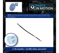 Blue Print Brake Hose ADS75334 - Front Left for Subaru Forester SF5 2.0 (97-02) Hydraulic