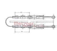 Brake Hose Holding Bracket Fits LANCIA FIAT Y10 Panda Van 80-04 5972833