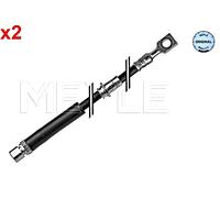 Brake Hose x2 MEYLE Fits OPEL Vectra B Cc 95-03 562364