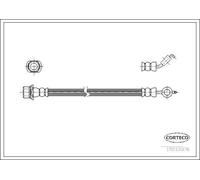 Brake Hoses CORTECO 19033076 for TOYOTA