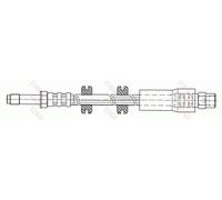 Brake Hoses TRW PHB446 for MERCEDES-BENZ