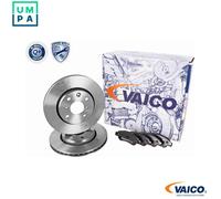 VAICO OEM Disc Brake Kit Front Axle with brake pads PEUGEOT for V42-0872