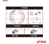 BRAKE KIT DRUM BRAKE SPK 3192.00 FOR FIAT OPEL 199A3.000/A2.000/A9.000 1.2L 4cyl