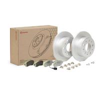Brembo Brake Kit solid 280mm fits Fiat Citroën Peugeot KT 10 006 1612434180