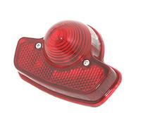 BRAKE LAMP RED LENS LUCAS TYPE UNIVERSAL TRIUMPH BSA NORTON REAR TAILLIGHT