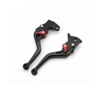 Brake Lever Adjustable Motorcycle Brake Clutch Lever Front Rear Drum Brake Levers For Aprilia RS4 125 2011-2017(Black 147mm)