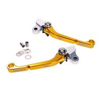 Brake lever clutch lever set Schmitt hand anchor CNC aluminum silver-gold for Si