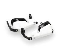 Brake lever cover Motorcycle Accessories Aluminum Alloy Hand Guards Windshields For Suzuki For V-Strom DL650 DL800 DL1000 DL1050(Bianco)