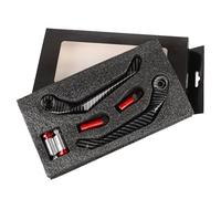 Brake Lever Guard 78'' 22MM Motorcycle Handlebar Grips Brake Clutch Levers Guard Protector Hand(Red)